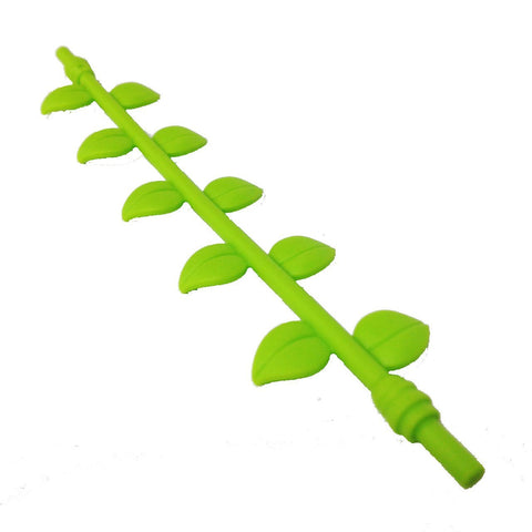 Lego Parts: Plant Vine with Leaves, 16L (Lime)