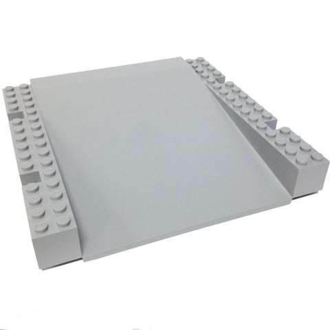 Lego Baseplate, Raised Platform 16 x 16 x 2 1/3 Ramp (425401 - 2642)