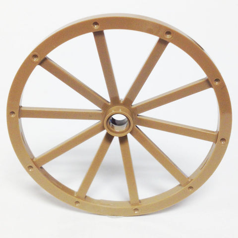 Lego Parts: Wheel Wagon Giant (56mm Diameter) (Dark Tan)
