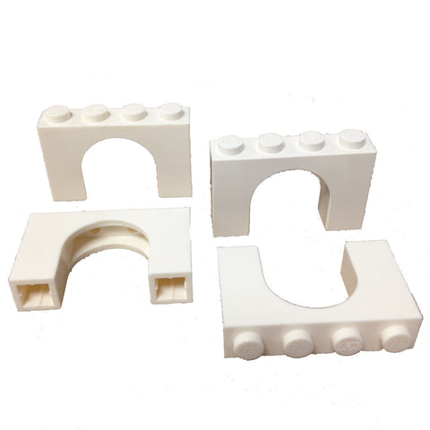 Lego Parts: Brick, Arch 1 x 4 x 2 (Pack of 4) (618201 - 6182)