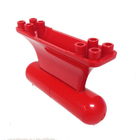 Lego Boat Keel Weighted 8 x 2 x 4 (Red) (x149)