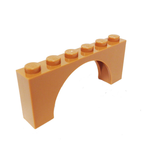 Lego Parts: Brick, Arch 1 x 6 x 2 - Thin Top (6106193 - 12939)