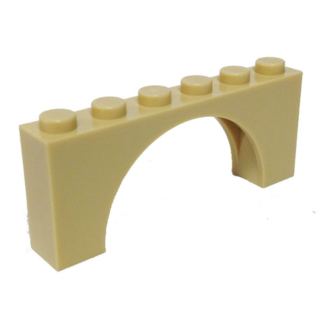 Brick, Arch 1 x 6 x 2 - Thin Top without Reinforced Underside (6040250 - 12939)