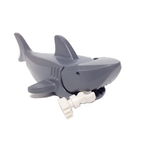 Lego Dark Bluish Gray Shark with Gills and Leg (6044722 - 14518c01)