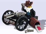 Lego Parts: Wheel Wagon Small (27mm Diameter) (Black)