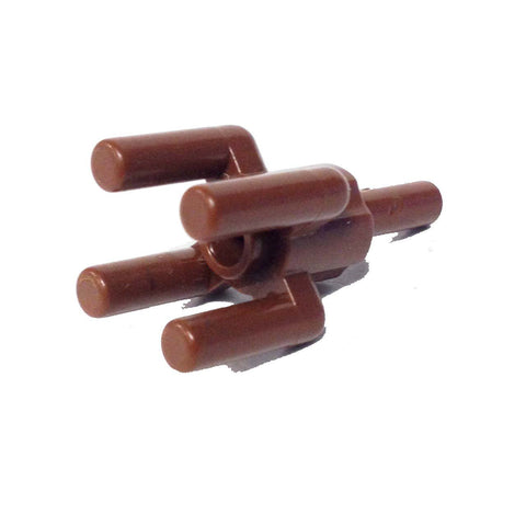 Lego Parts: Plant, Palm Tree Top (Brown)