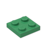 LEGO® Parts: Plate 2 x 2 #3022 (Pack of 12)