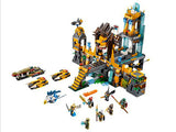Lego Parts: Panel 1 x 4 x 1 (PACK of 4 - Bright Light Orange)