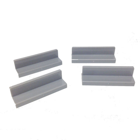 Lego Parts: Panel 1 x 4 x 1 (PACK of 4 - LBGray)