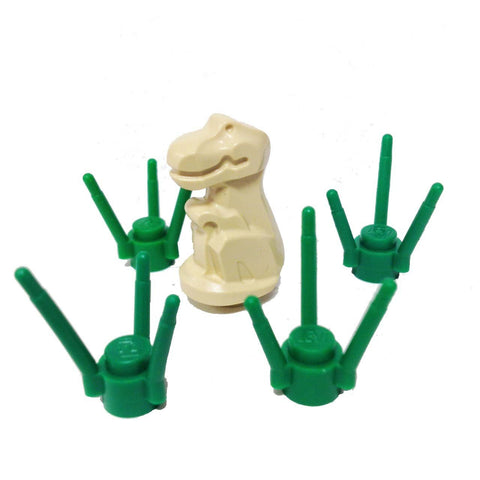 MinifigurePacks: Lego Dinosaur "BABY T-REX" in the Grass (Tan)