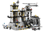 Lego Parts: Support 2 x 2 x 10 Girder Triangular Vertical - Type 1 Solid Top - 3 Posts (Black)