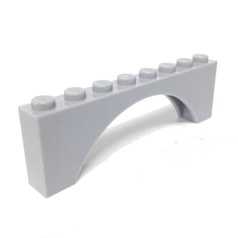 Lego Parts: Brick, Arch 1 x 8 x 2 (LBGray)