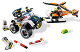 Lego Parts: Vehicle, Steering Stand 1 x 2 with Black Steering Wheel (Black)