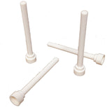 Lego Parts: Antenna 1 x 4 - Flat Top (PACK of 4) (4284047 - 3957b)
