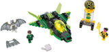 Lego Parts: Slope, Curved 6 x 1 (Trans. Bright Green)