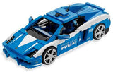 Lego Parts: Slope 75° 2 x 1 x 3 - Hollow Stud (Blue)