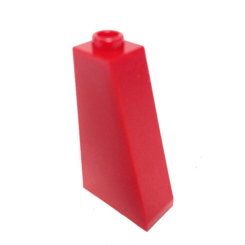 Lego Parts: Slope 75° 2 x 1 x 3 - Hollow Stud (Red)