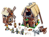 Lego Parts: Wheel Wagon Large (33mm Diameter) (PACK of 4 - Reddish Brown)