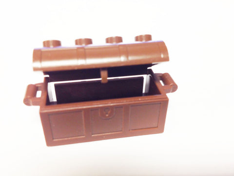 Lego Parts: Container, Treasure Chest (Brown)