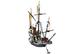 Lego Boat Hull Giant Bow 19 x 22 Complete Assembly, Top Color Dark Bluish Gray (47980c02)