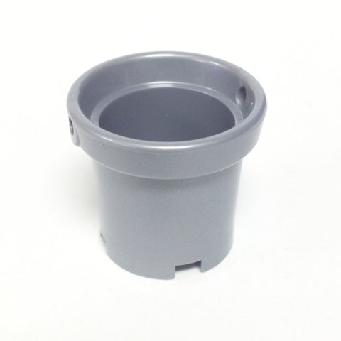 Lego Parts: Container, Bucket (Large) 2 x 2 x 1 2/3 (Pearl Light Gray)