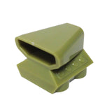 Lego Parts: Vehicle, Air Scoop Top 2 x 2 (Olive Green)