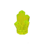 Lego Parts: Rock 1 x 1 Crystal "5 Point" (Transparent Neon Green)