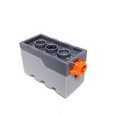 Lego Parts: Electric, Sound Brick 2 x 4 x 2 with Light Bluish Gray Top and Doorbell then Dog Bark Sound (From Set #5771)