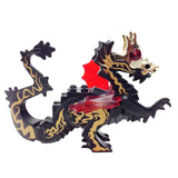 MinifigurePacks: Lego Adventurers - Orient Expedition "CLASSIC ORIENTAL DRAGON - Complete Assembly with Trans-Red Wings"