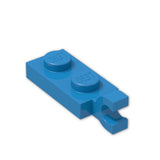 Lego Parts: Plate, Modified 1 x 2 with Clip Horizontal on End (Pack of 8pcs) (63868 / 4581225)