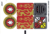 Lego® Ninjago Set #70500 "Kai's Fire Mech" Sticker Sheet