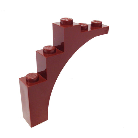 Lego Parts: Brick, Arch 1 x 5 x 4 - Irregular Bow, Reinforced Underside (6012805 - 76768)