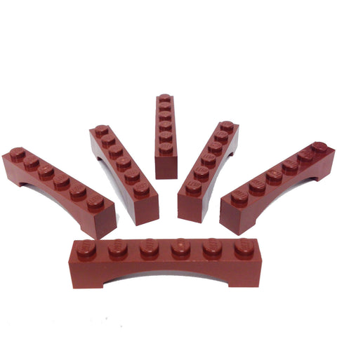Lego Parts: Brick, Arch 1 x 6 Raised Arch (PACK of 6) (4656611 - 3455)