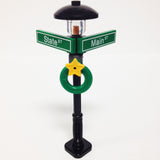 MinifigurePacks: Lego® City/Town "STREET SIGN - LAMP POST" Intersection of State & Main