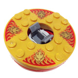 Lego Parts: Turntable 6 x 6 Kai DX - Mountain Shrine (Ninjago Spinner)